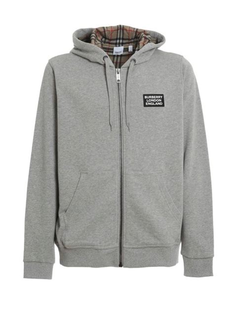 burberry london england hoodie|grey burberry zip up hoodie.